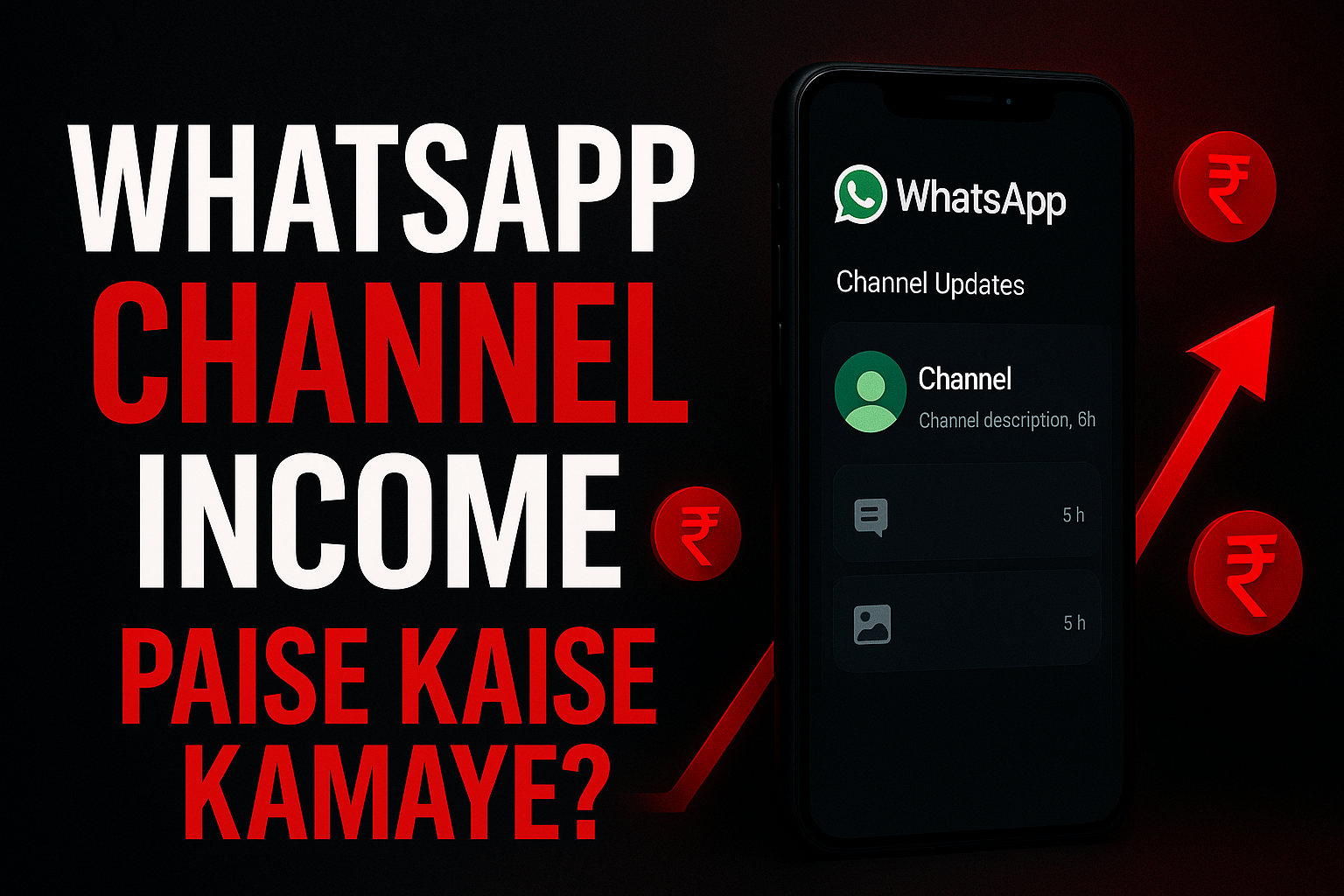 WhatsApp Channel Se Paise Kaise Kamaye 2026 Best