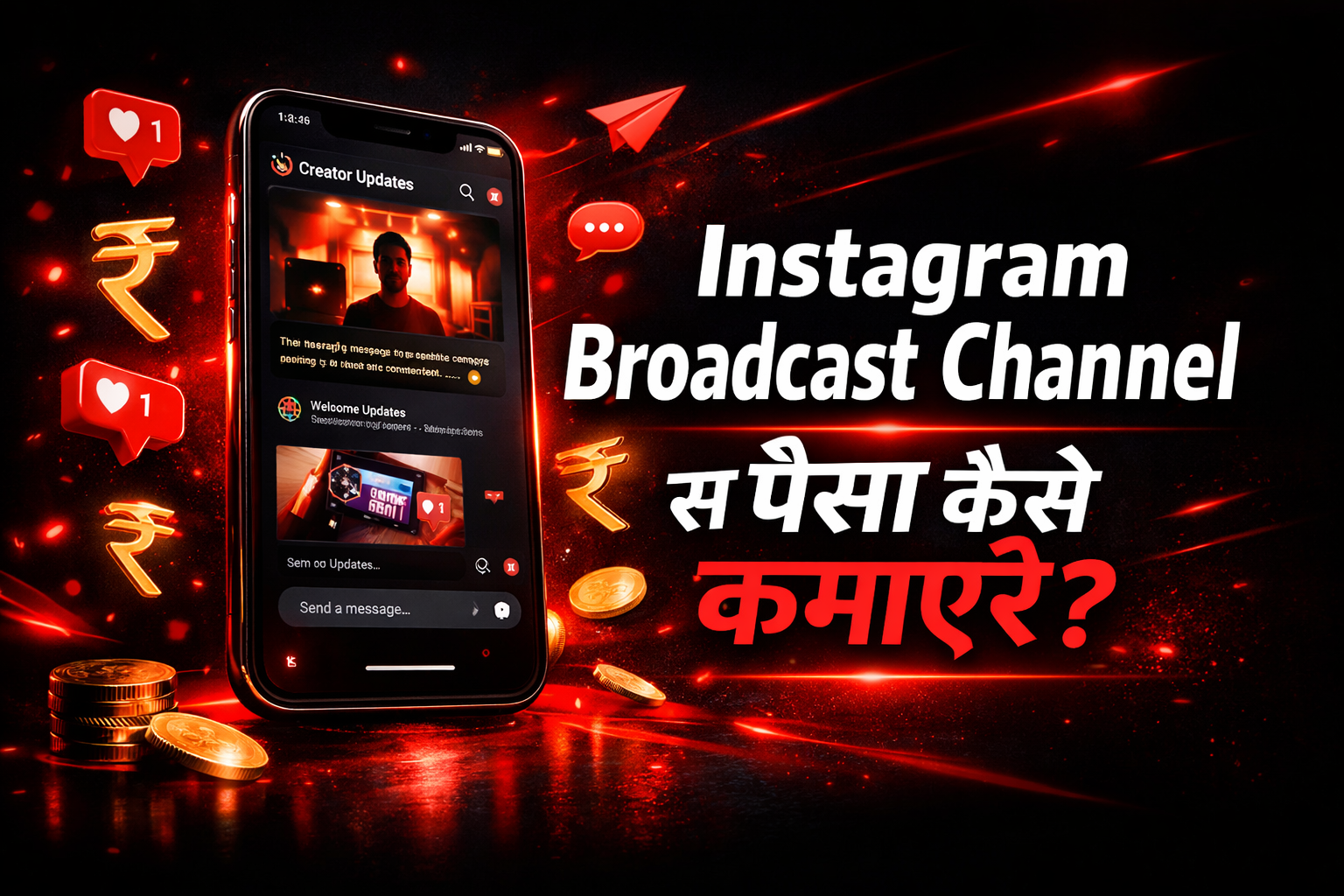 Instagram Broadcast Channel Se Paisa Kaise Kamaye? 2026 Best
