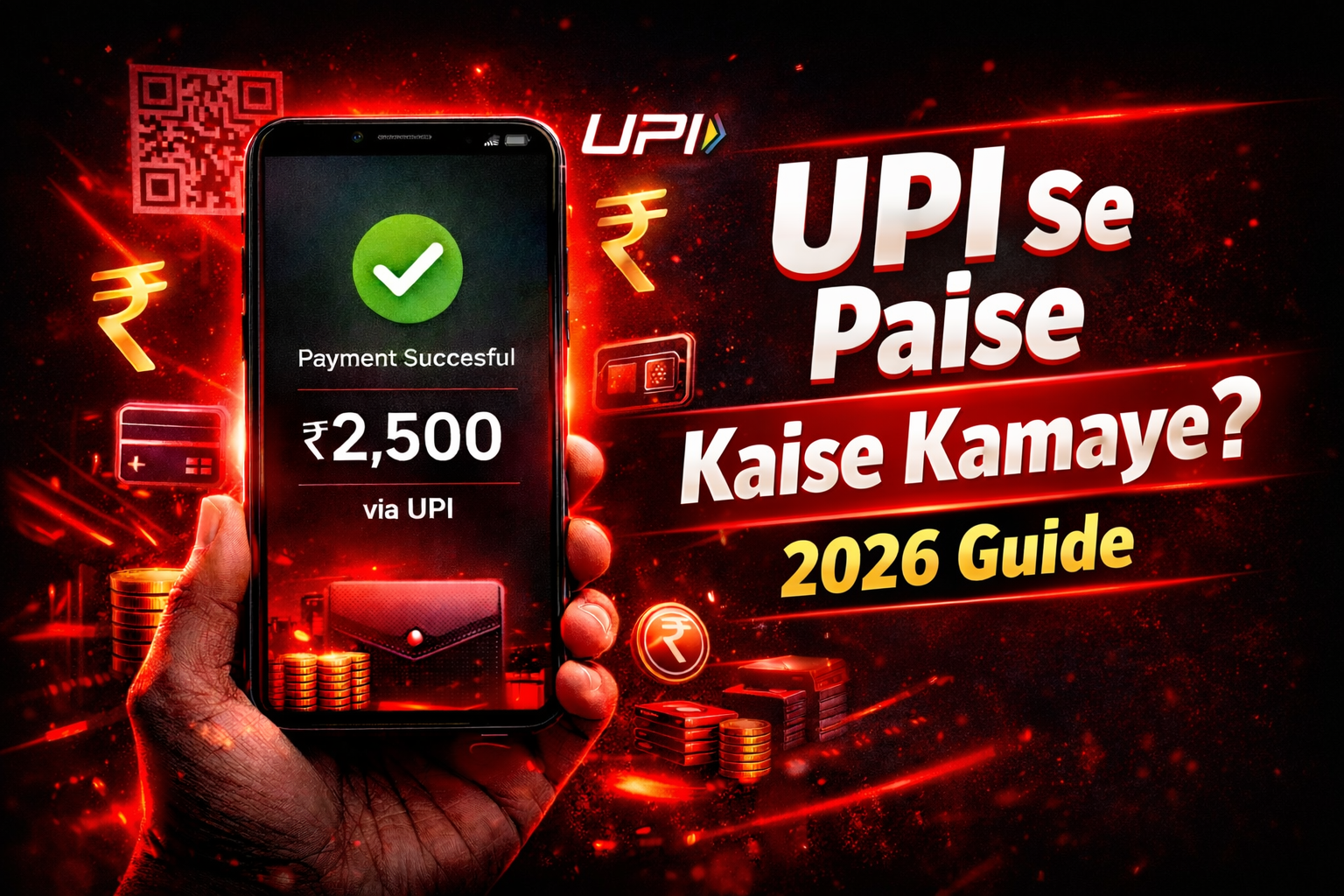 UPI Se Paise Kaise Kamaye