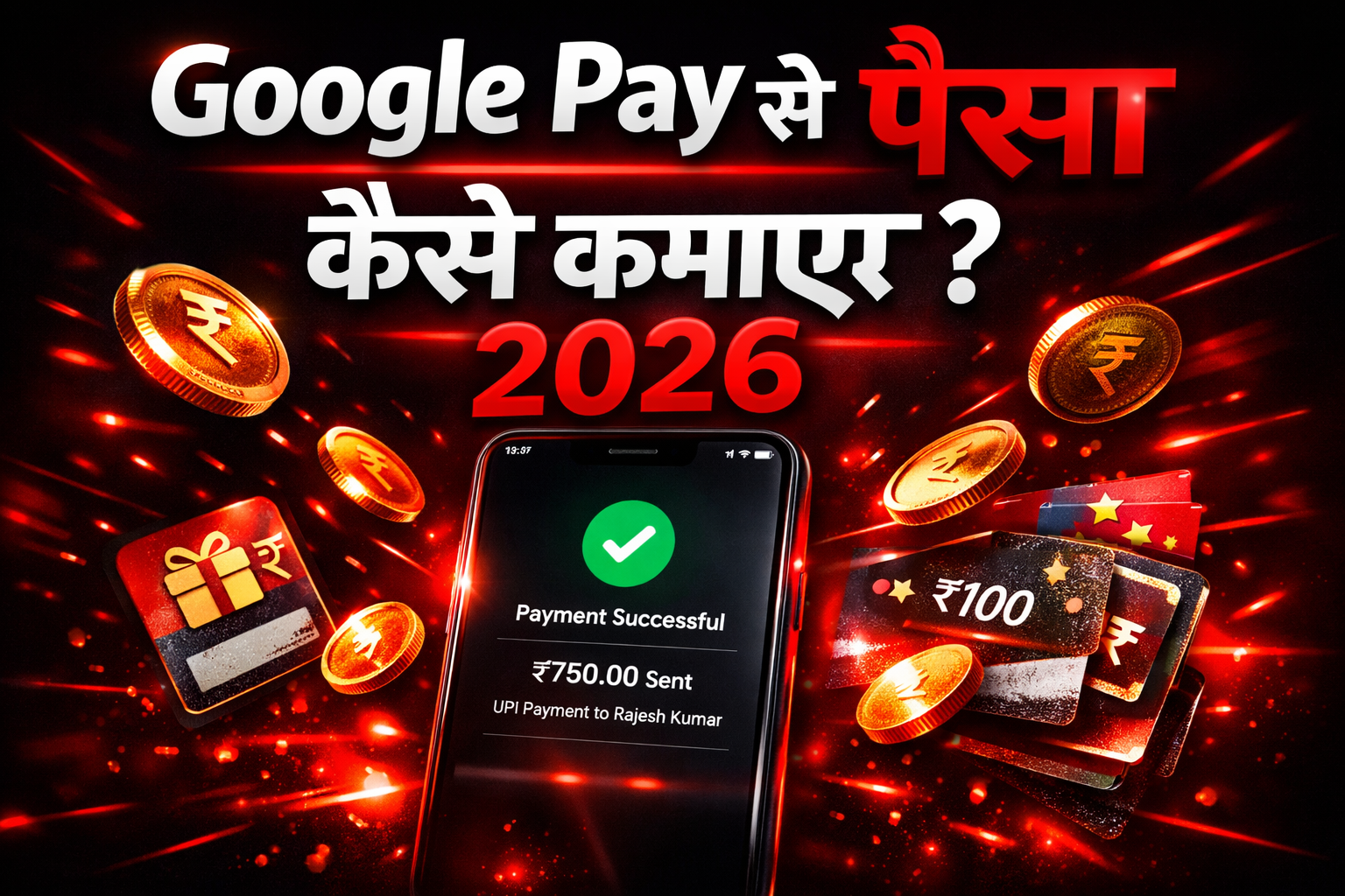 Google Pay Se Paisa Kaise Kamaye – 2026 Me Real Earning Ka Complete Guide