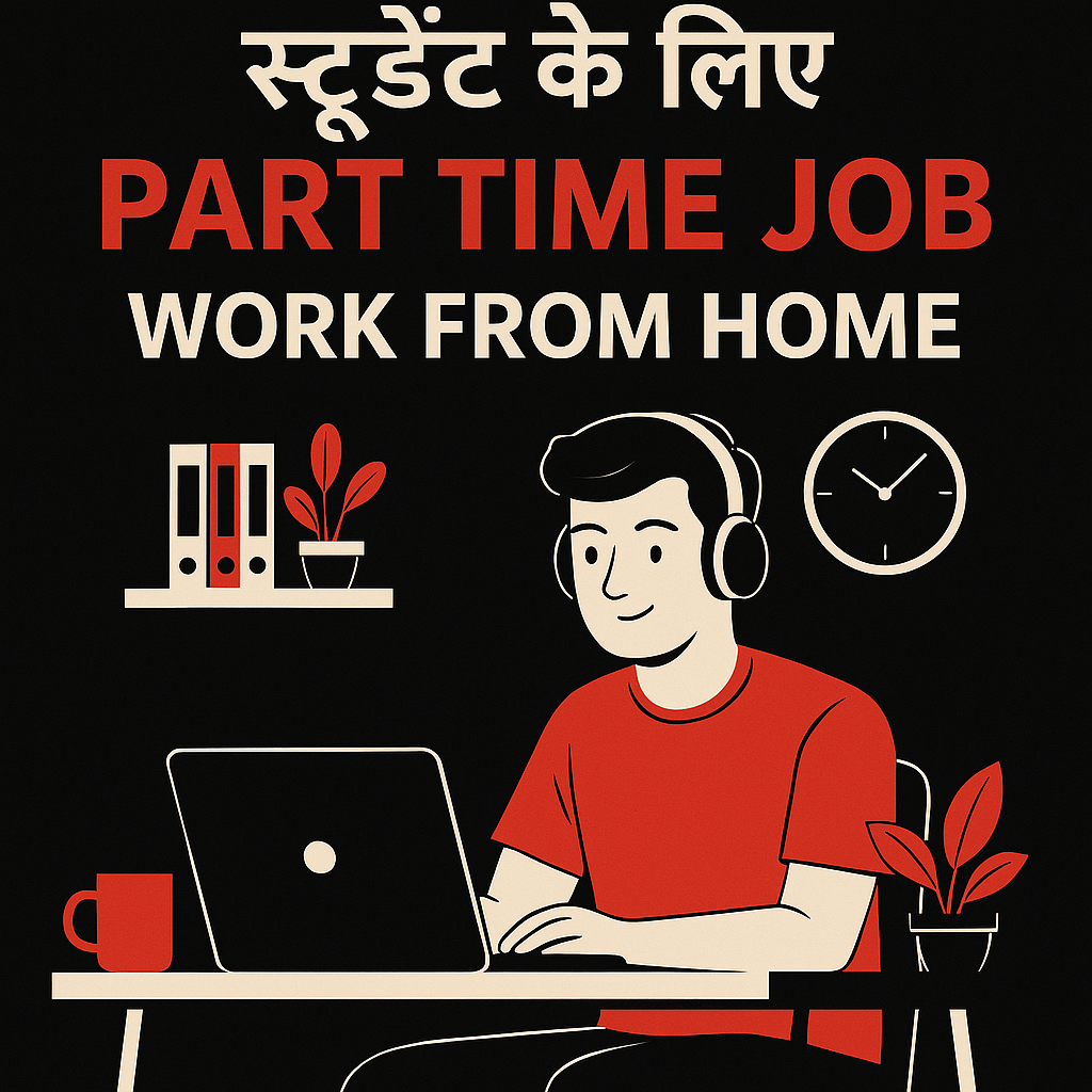 Student Ke Liye Part Time Job Work From Home 2026 best