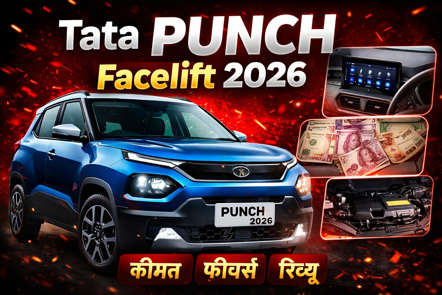 Tata Punch Facelift 2026 Launch | Price, Mileage, Features & Review Hindi