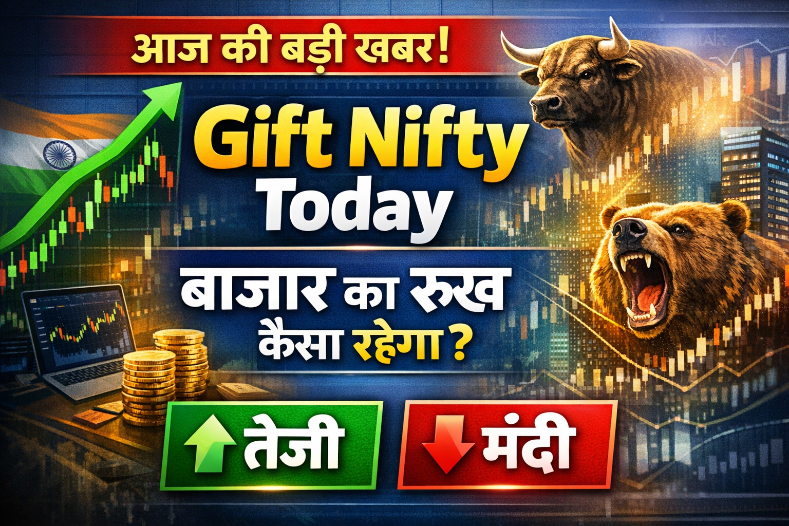 Gift Nifty Today से जानें बाजार का शानदार रुख