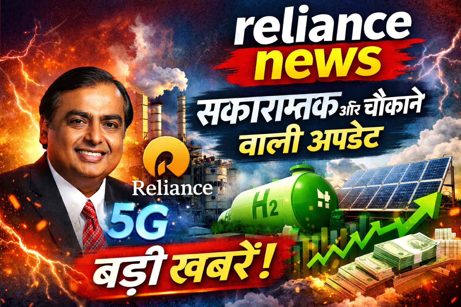 reliance news से जुड़ी सकारात्मक और चौंकाने वाली अपडेट
