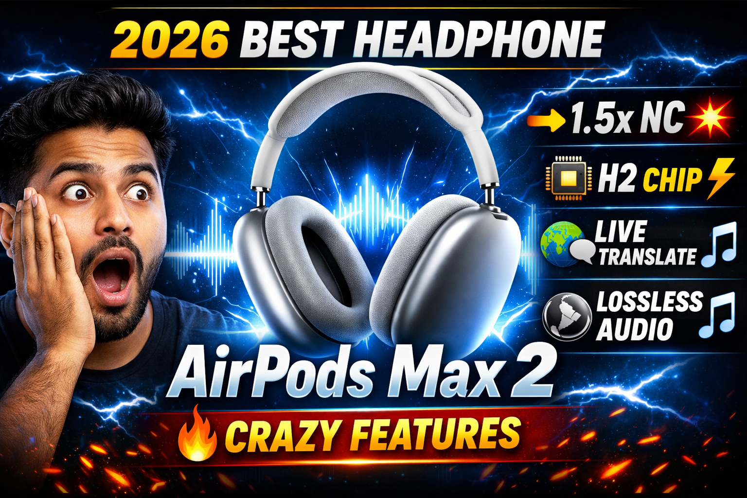 Apple AirPods Max 2 क्यों बन सकते हैं सबसे शानदार हेडफोन्स (2026)