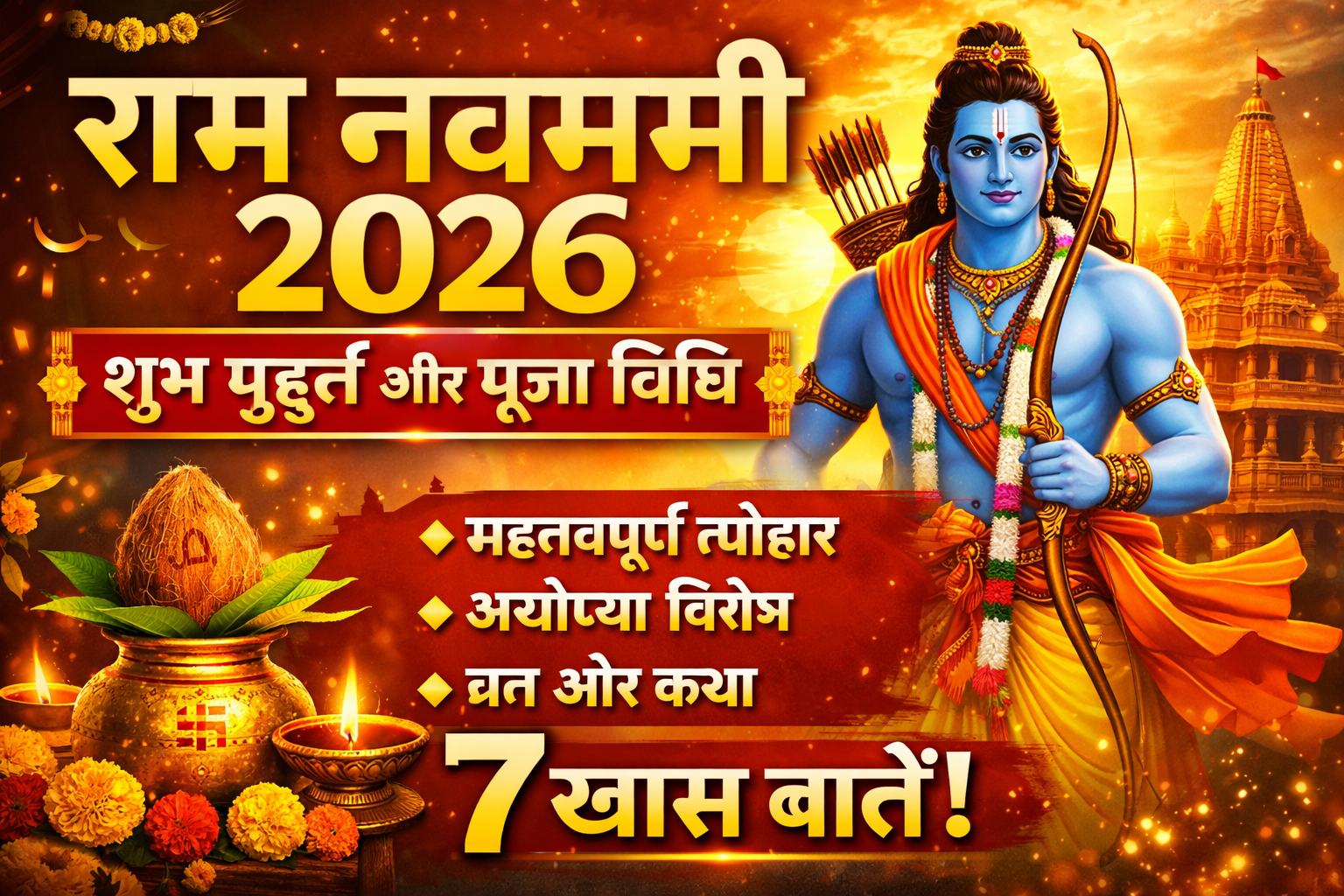Powerful और शुभ कारण क्यों “ram navami 2026” है सबसे पवित्र त्योहार