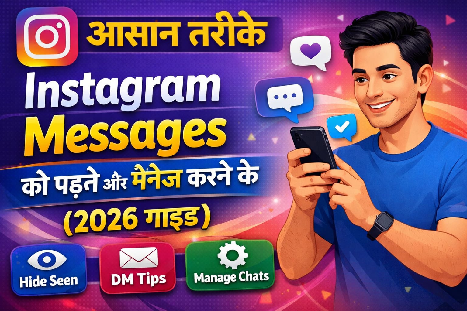 आसान तरीके Instagram Messages को पढ़ने और मैनेज करने के (2026 गाइड)